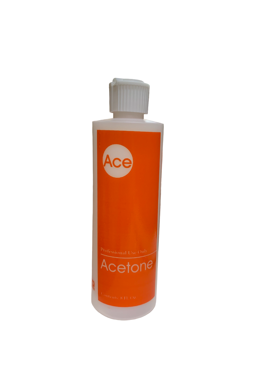 Empty Bottle Acetone 8oz